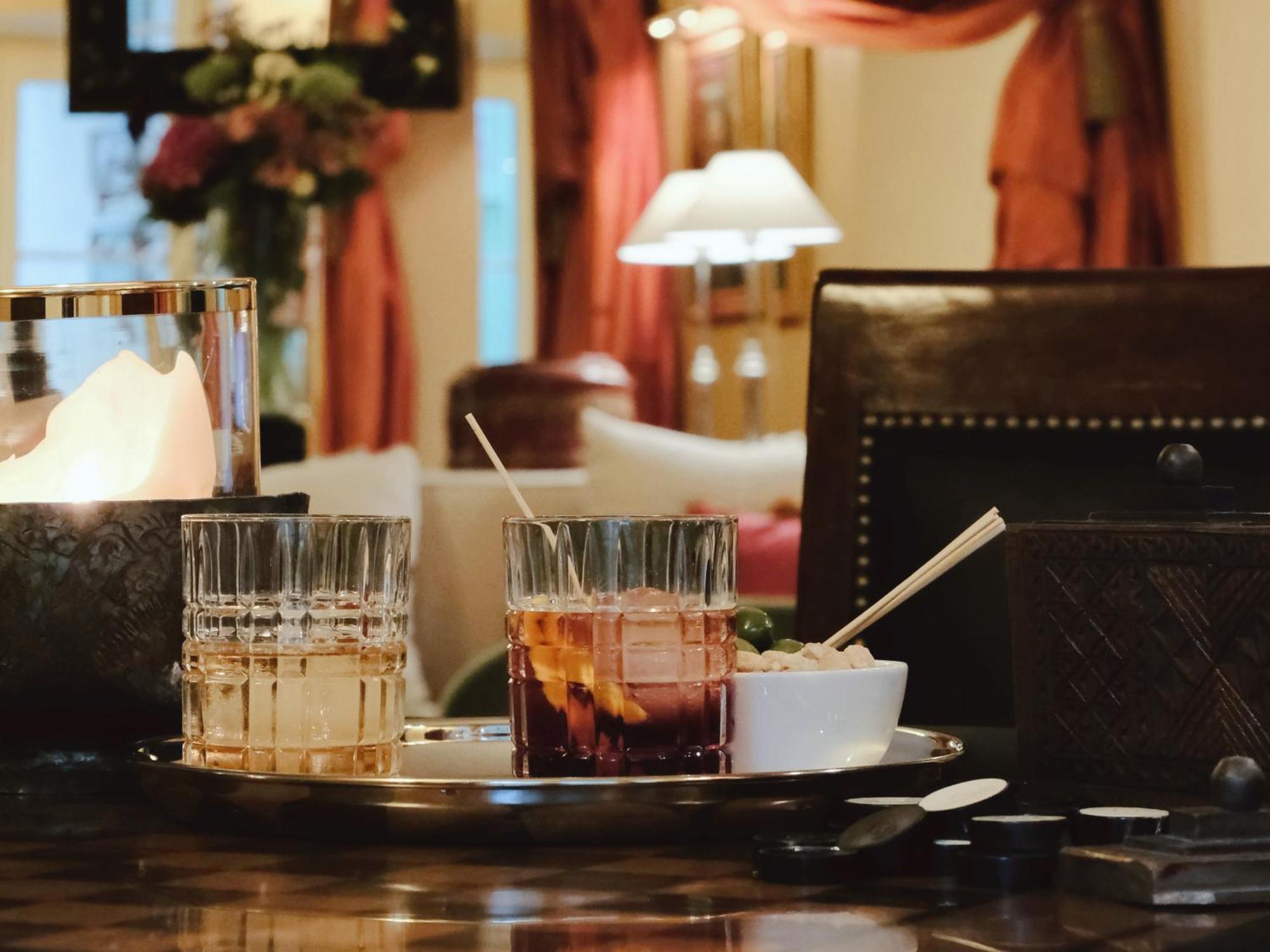 Stikliai Hotel - Relais & Chateaux VNO Exteriér fotografie A Negroni cocktail