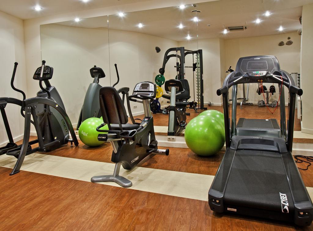 Stikliai Hotel - Relais & Chateaux VNO Exteriér fotografie A gym